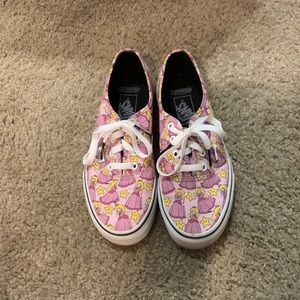 Vans x Nintendo Princess Peach shoes